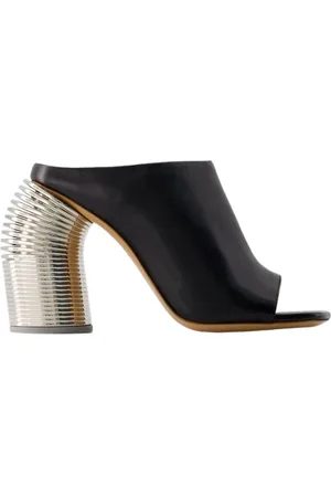 OFF-WHITE Dames, Schoenen, Zwart, Maat: 35 EU Leer