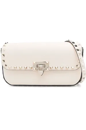 VALENTINO GARAVANI Dames, Tassen, Wit, Maat: ONE Size Leer