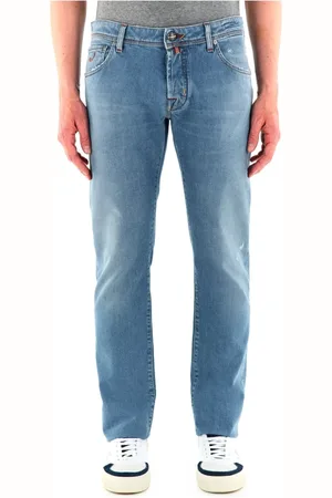 Jacob Cohen Heren, Jeans, Blauw, Maat: W33 Denim