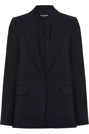 Zadig & Voltaire Dames, Jassen, Blauw, Maat: S Wol