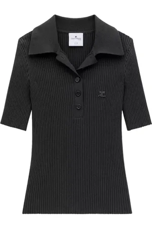 Courrèges Dames, Tops, Zwart, Maat: XS Viscose