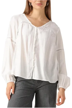 Moves Dames, Blouses & Shirts, Wit, Maat: XL