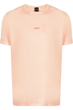 HUGO BOSS Heren, Tops, Oranje, Maat: S
