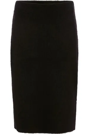 J.W.Anderson Dames, Rokken, Zwart, Maat: L Nylon