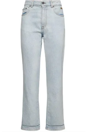 Msgm Dames, Jeans, Blauw, Maat: 2XS Katoen