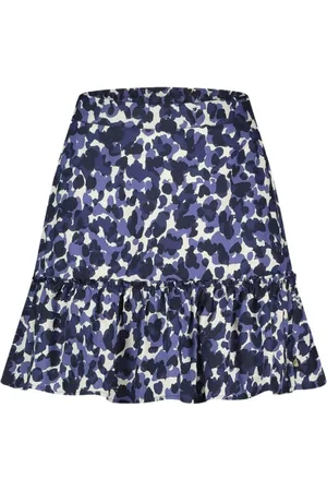 Fabienne Chapot Dames, Rokken, Blauw, Maat: M Katoen