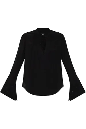 Zadig & Voltaire Dames, Blouses & Shirts, Zwart, Maat: L Viscose