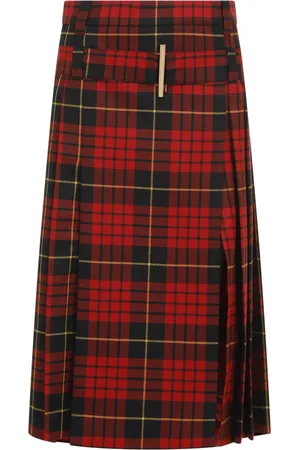 Alexander McQueen Dames, Rokken, Rood, Maat: S Wol