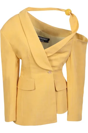 Jacquemus Dames, Jassen, Geel, Maat: XS Viscose