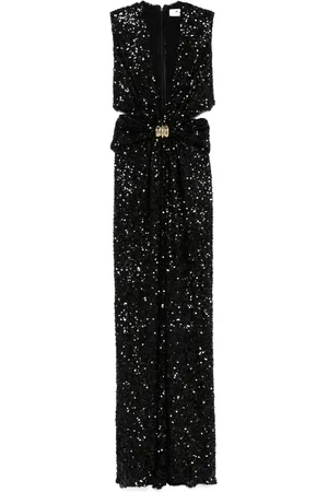 Elisabetta Franchi Dames, Jurken, Zwart, Maat: XS