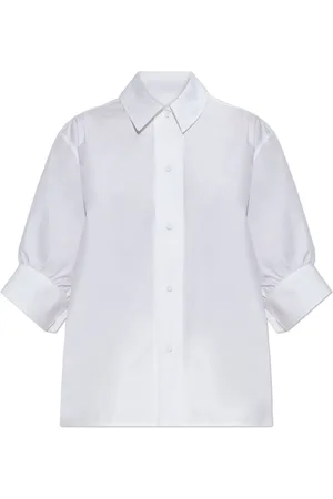 Jil Sander Dames, Blouses & Shirts, Wit, Maat: M Katoen