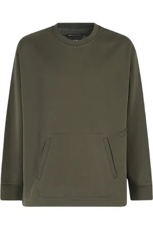 Y-3 Heren, Sweatshirts & Hoodies, Groen, Maat: XS Katoen