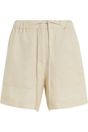 Tommy Hilfiger Dames, Korte broeken, , Maat: S Linnen