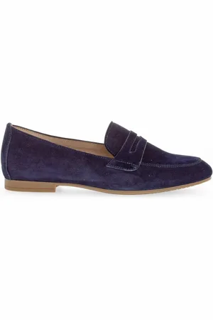 Gabor Dames, Schoenen, Blauw, Maat: 38 EU Leer
