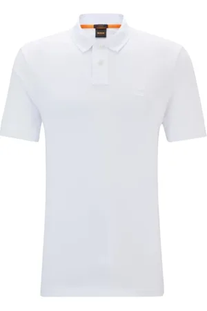 HUGO BOSS Heren, Tops, Wit, Maat: 3XL Katoen