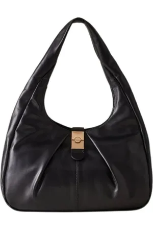 Borbonese Dames, Tassen, Zwart, Maat: ONE Size Leer