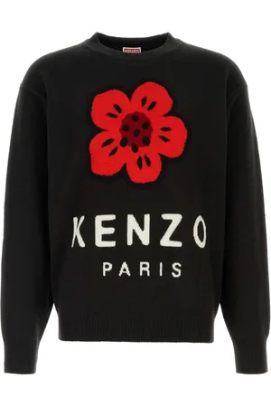 Kenzo Heren, Truien, Zwart, Maat: S Wol