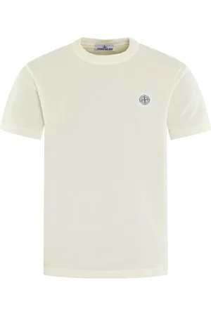 Stone Island Heren, Tops, Wit, Maat: L Katoen