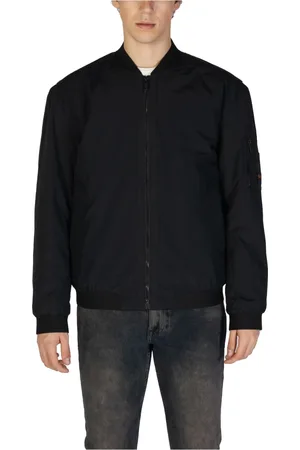 HUGO BOSS Heren, Jassen, Zwart, Maat: M Katoen