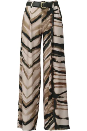K-design Dames, Broeken, Veelkleurig, Maat: M Spandex