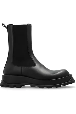 Jil Sander Heren, Schoenen, Zwart, Maat: 44 EU Leer