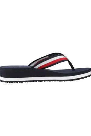 Tommy Hilfiger Dames, Schoenen, Blauw, Maat: 39 EU Poliester