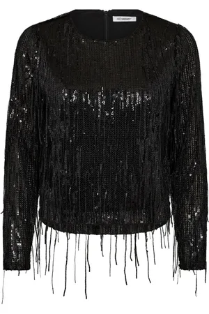 Co`Couture Dames, Blouses & Shirts, Zwart, Maat: L