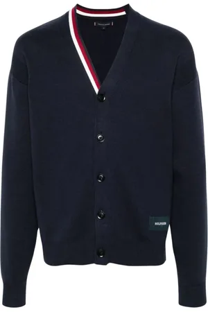 Tommy Hilfiger Heren, Truien, Blauw, Maat: M Katoen