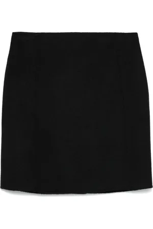 P.A.R.O.S.H. Dames, Rokken, Zwart, Maat: S Wol
