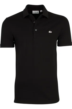 Lacoste Heren, Tops, Zwart, Maat: 4XL Katoen