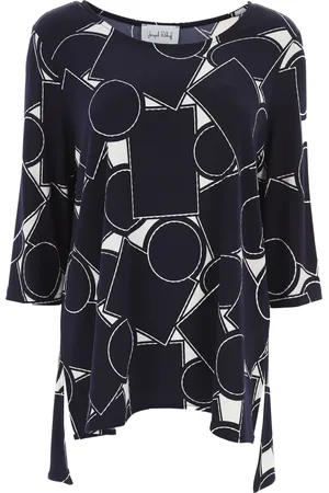 Joseph Ribkoff Dames, Blouses & Shirts, Zwart, Maat: 6XL Spandex