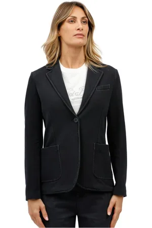 Circolo Dames, Jassen, Blauw, Maat: L Fleece