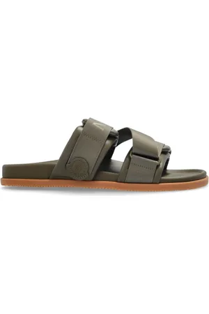 Moncler Heren, Schoenen, Groen, Maat: 40 EU Leer
