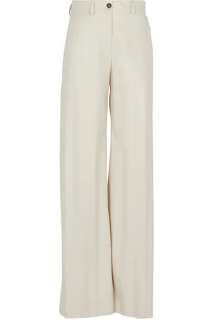 Msgm Dames, Broeken, , Maat: 2XS Leer