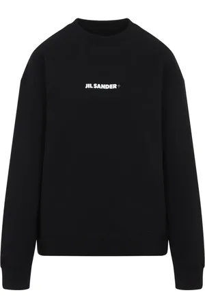 Jil Sander Dames, Sweatshirts & Hoodies, Zwart, Maat: M Katoen