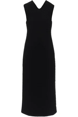 Jil Sander Dames, Jurken, Zwart, Maat: XS Katoen