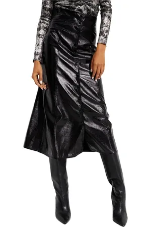 Isabel Marant Dames, Rokken, Zwart, Maat: 2XS Poliester