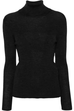 P.A.R.O.S.H. Dames, Truien, Zwart, Maat: XS Wol