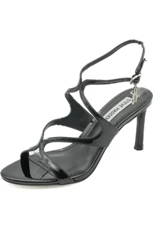 Steve Madden Dames, Schoenen, Zwart, Maat: 38 1/2 EU Leer