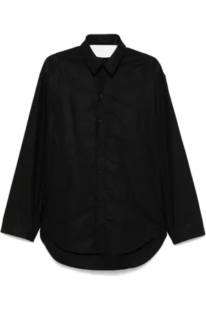 Khaite Dames, Blouses & Shirts, Zwart, Maat: M Katoen