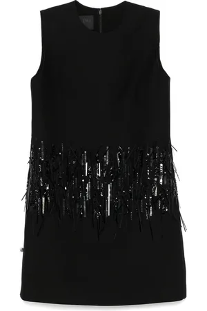 VALENTINO GARAVANI Dames, Jurken, Zwart, Maat: XS Zijde