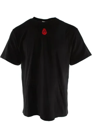 Alexander McQueen Heren, Tops, Zwart, Maat: L Katoen