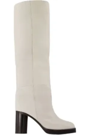Isabel Marant Dames, Schoenen, Wit, Maat: 35 EU Zijde