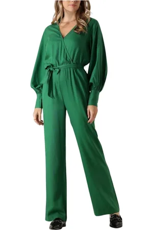 ANOTHER LABEL Dames, Jumpsuits & Playsuits, Groen, Maat: XS Denim