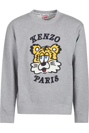 Kenzo Heren, Sweatshirts & Hoodies, Grijs, Maat: L