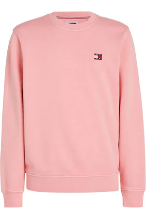 Tommy Hilfiger Heren, Sweatshirts & Hoodies, Roze, Maat: XL Katoen