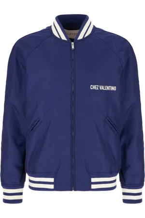 VALENTINO GARAVANI Heren, Jassen, Blauw, Maat: M Polyamide