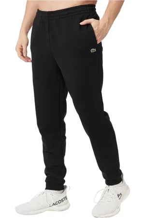 Lacoste Heren, Broeken, Zwart, Maat: XL Katoen