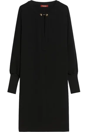 Max Mara Dames, Jurken, Zwart, Maat: S