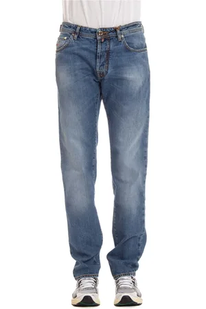 Jacob Cohen Heren, Jeans, Blauw, Maat: W35 Denim